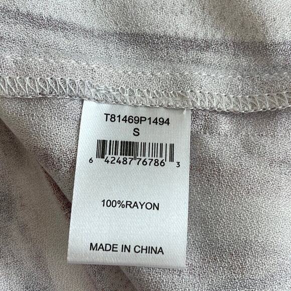 Tart Women's Pink Mauve Rayon Peasant Boho Blouse Small S - Picture 6 of 7